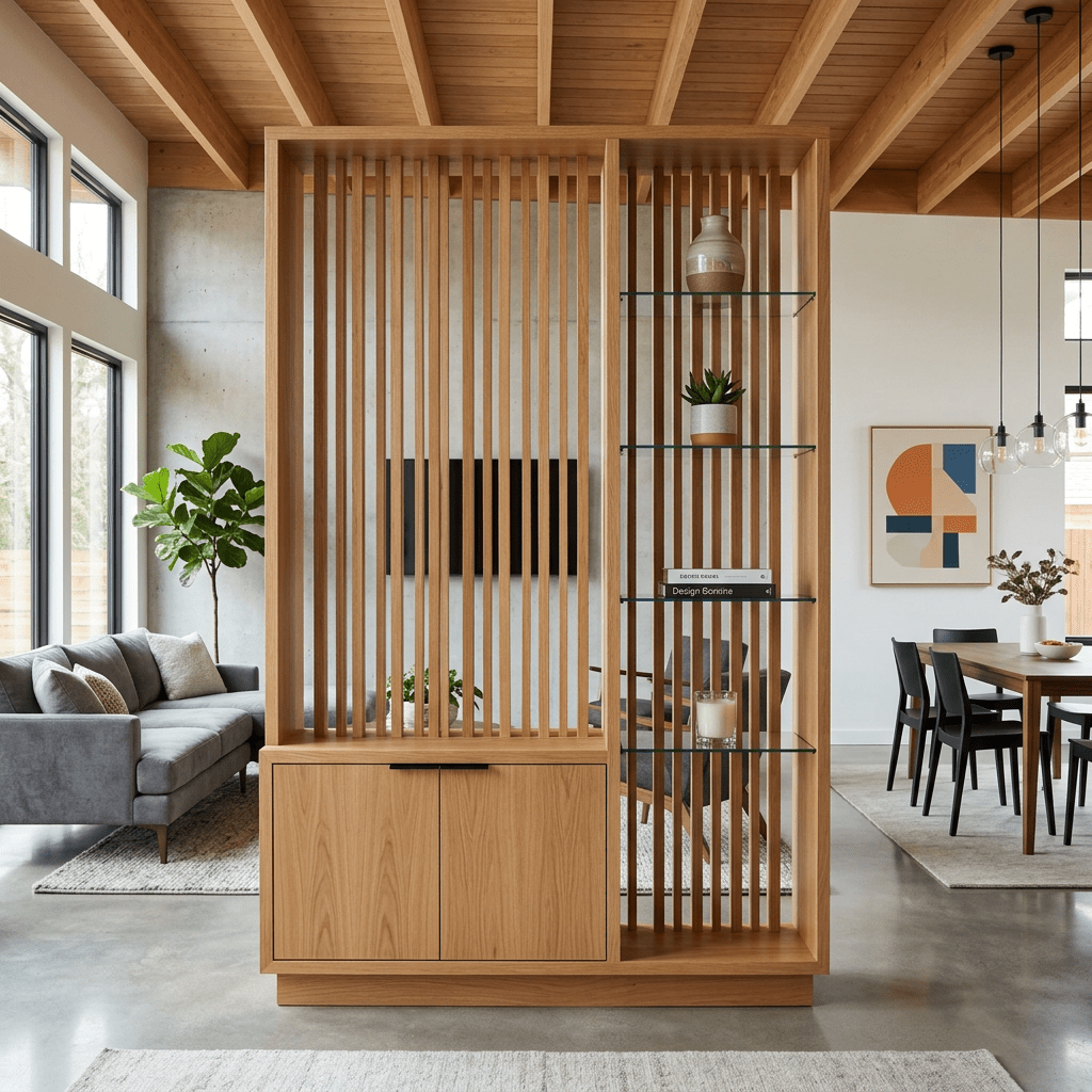 Make divider modern house style